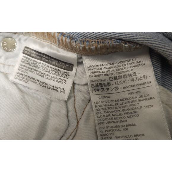 Levi’s Made And Crafted LMC 511 Light Indigo Selvedge Jeans Size 28×31 - Picture 9 of 10